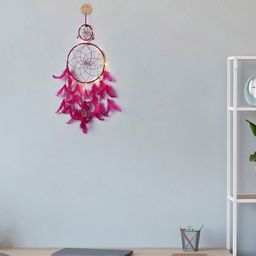 DULI Yellow & Orange 2 Pieces Colored Dreamcatcher-image-46