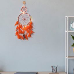 DULI Orange Colored & Red 2 Pieces Windchimes-23