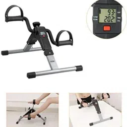 Digital Portable Foot Hand Pedal Exerciser Cycle for Home Gym Fitness Weight Loss Mini Pedal Exerciser Cycle-19