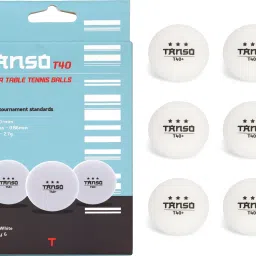 3 Star High Performance TT Balls 40+mm for Professional, 3 Star ABS Plastic, Table Tennis Ball-image-5