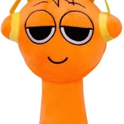 Orange Sprunki Plush Toys - 30 cm-33