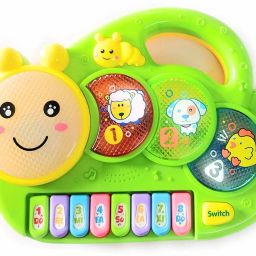 Caterpillar Flashing Drum Piano Musical Toys for Babies and Kids-12
