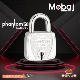 Phantom 50mm With 3 Keys Padlock-20