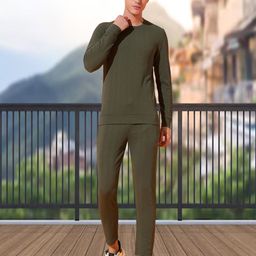 metronaut Solid Men Track Suit-picture-24