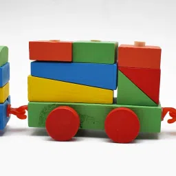 Wooden Push and Pull Train with Shape & Color Sorter Toy for Kids-19