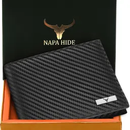 Men Casual Black Genuine Leather RFID Wallet-image-14