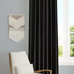 213 cm (7 ft) Polyester Room Darkening Door Curtain Single Curtain-image-63