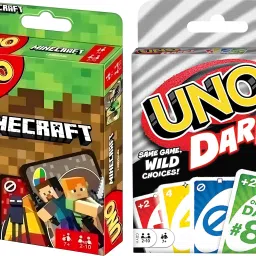 Preimum Quality UNO Dare and UNO Minecraft Playing Cards Game|UNO Cards-45