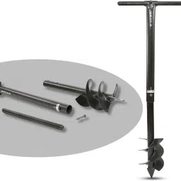 Post Hole Adjustable Auger Black Post Hole adjustable digger blade auger, adjustable blade auger black, garden blade auger, soil digging blade auger, garden soil digging tool-26