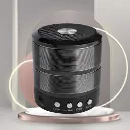 FRONY Bluetooth Speaker, Dynamic Thunder Sound with High Bass Support SD Card/USB K415 5 W Bluetooth Laptop/Desktop Speaker-picture-16