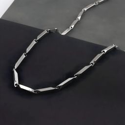 Silver Plated Stainless Steel Chain-image-81