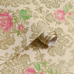 homemates Vinyl Floral & Botanical Multicolor Wallpaper-picture-13