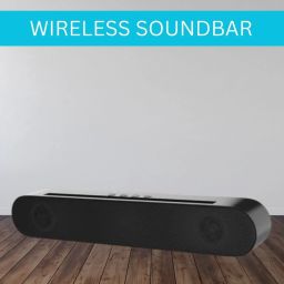SACRO BeatBar (PORTABLE HOME THEATER SOUNDBAR)Crystal Clear Sound &1200mAh Batteryz494 20 W Bluetooth Soundbar-image-79