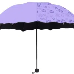 UV-Rays Safe 23" Large Size 3-Fold Umbrella, Magic Umbrella For Rain & Sun Umbrella-picture-26