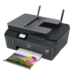 HP Smart Tank 530 All in One Wi-Fi Inkjet Printer with Smart Tasks (Borderless Printing, Black) image 2
