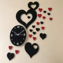 Analog 76 cm X 56 cm Wall Clock-picture-1