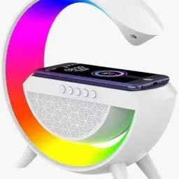 IMMUTABLE G Shape Bluetooth Speaker with Wireless Charger awe11 56 W Bluetooth Party Speaker-image-13