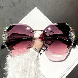 UV Protection Oval Sunglasses (Free Size)-18