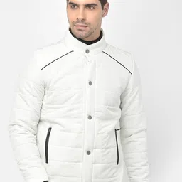 Crimsoune Club Men White Lightweight Padded Jacket-image-73