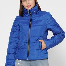 Vero Moda Mock Collar Puffer Jacket-37