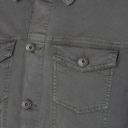 Canary London Spread Collar Cotton Denim Jacket-picture-49