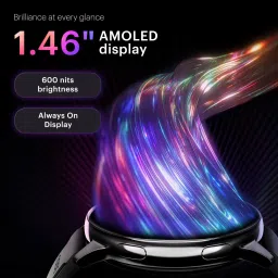 Noise Vortex Plus, 1.46'' AMOLED Display, BT Calling, Sleek Metal Finish Smartwatch image 2