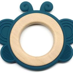 playbox Wooden Butterfly Teether Rattle image 3