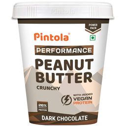 Pintola Dark Chocolate Performance Series Peanut Butter,  1 kg  Crunchy -image-84