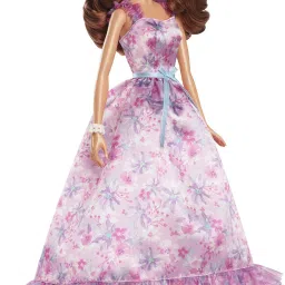 Signature Birthday Wish Collectible Doll in Lilac Dress with Giftable Packaging-26