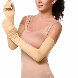 unisex Cotton Full Arm/Hand Sleeves Glove For SummerWinter,Dust & Sun Protection Cycling Gloves-picture-12
