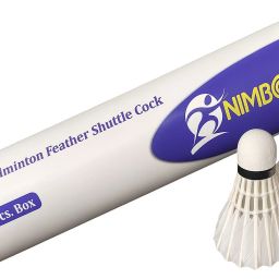 Professional Goose Feather Badminton Shuttlecock Feather Shuttle - White-image-74