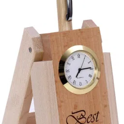 Analog Brown Clock-6