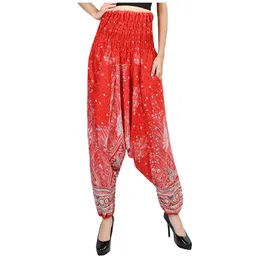 narnari Printed Rayon Women Harem Pants-picture-31