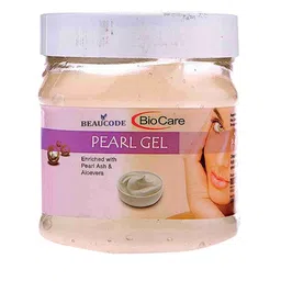BEAUCODE BIOCARE Pearl Face Gel With Pearl Ash & Aloevera For All Skin Types - 250ml image 1