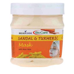 BEAUCODE BIOCARE Sandal &Turmeric Face Mask- 250 Ml image 1