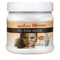 BEAUCODE BIOCARE De-Tan Face Mask with Milk & Honey Extracts - 250ml image 1