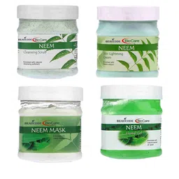 BEAUCODE BIOCARE Neem Four Steps Facial Kit - 250 ml each image 1