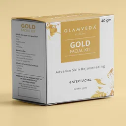 GLAMVEDA Gold Advance Skin Rejuvinating Facial Kit with Aloevera 40 g-37
