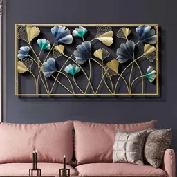 creator handicrafts Luxury Frame Metal Wall Art For Living Room-picture-32