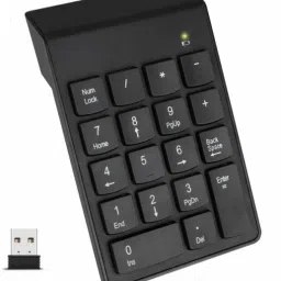 coolcold Numpad 101 ( NOTE :- NOTE: This number pad system. Function keys do not work, while number keys part works fine..) Wireless Number Pad-17