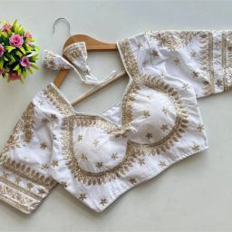 Sweetheart Neck Women Blouse-image-7