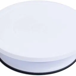 Rotating Cake Turntable,Turns Smoothly Revolving Cake Stand Plastic Cake Server-26