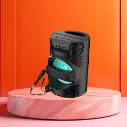 GUGGU DJ Box Speaker with FM Radio, Mic & USB Pen Drive 5W Bluetooth SpeakerXV461 5 W Bluetooth Party Speaker-13