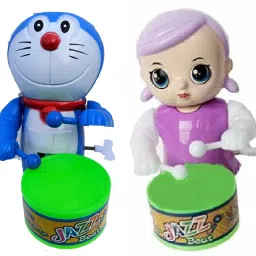 Dancing,Musical Drum Toy ,Key Operated Fun Toy for Kids Rattle-18
