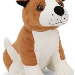 Bull Dog Puppy Soft Plush Toy - 25 cm (Multicolor) - 25 cm-image-67