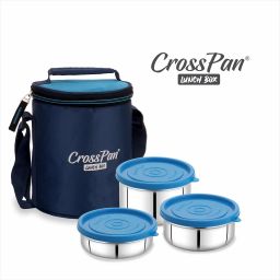 Stainless Steel Lunch Box 3 Containers Lunch Box-image-57