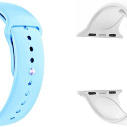 Priavy silicon Smart Watch strap for iWatch Band Ultra 49mm/45mm/44mm/42mm mutlicolor 42 mm Silicone Watch Strap-image-16