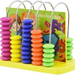 Abacus 5 Rods - Kids Early Educational Tool for Kid to Learn Maths Tool kit Toys-6