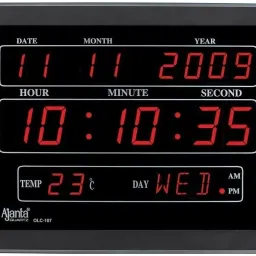 Digital 30 cm X 40 cm Wall Clock-picture-18