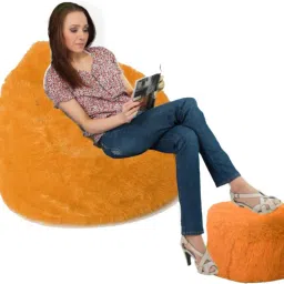 XXXL Pouffe Bean Bag Cover(Without Beans)-picture-1